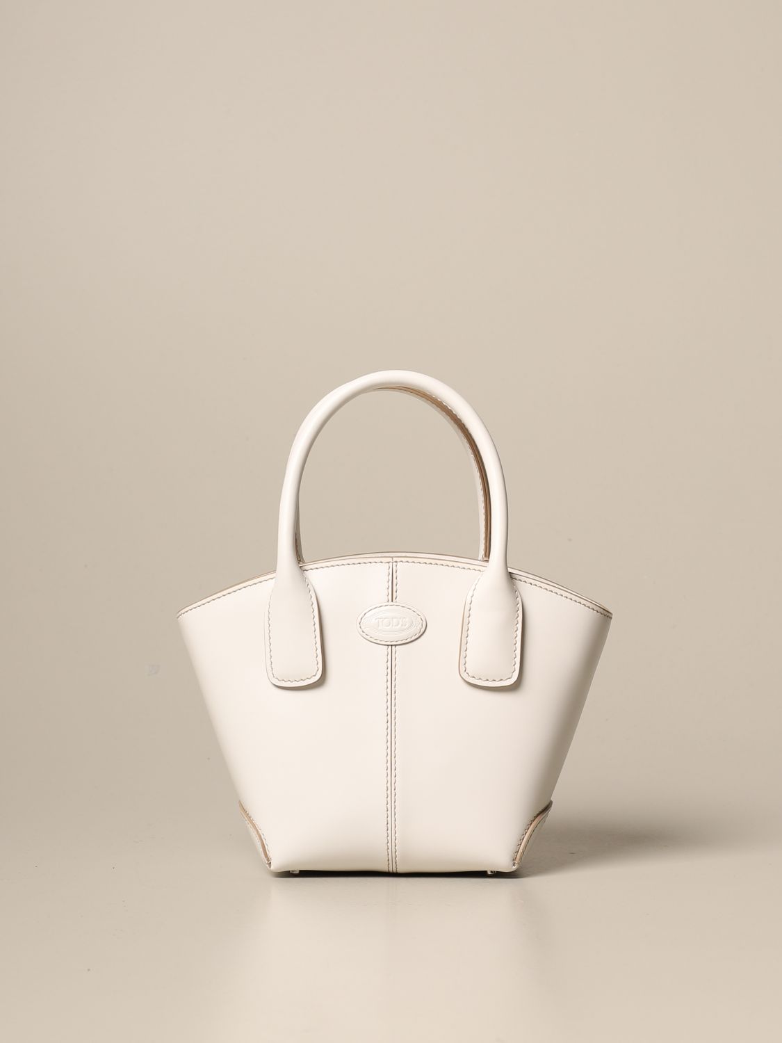 white bag with strap