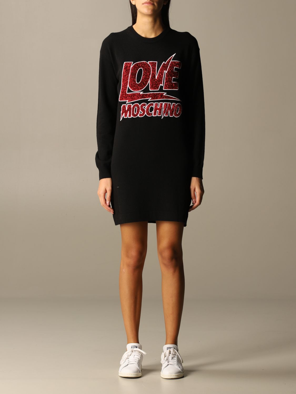 Dress women Love Moschino | Dress Love Moschino Women Black | Dress