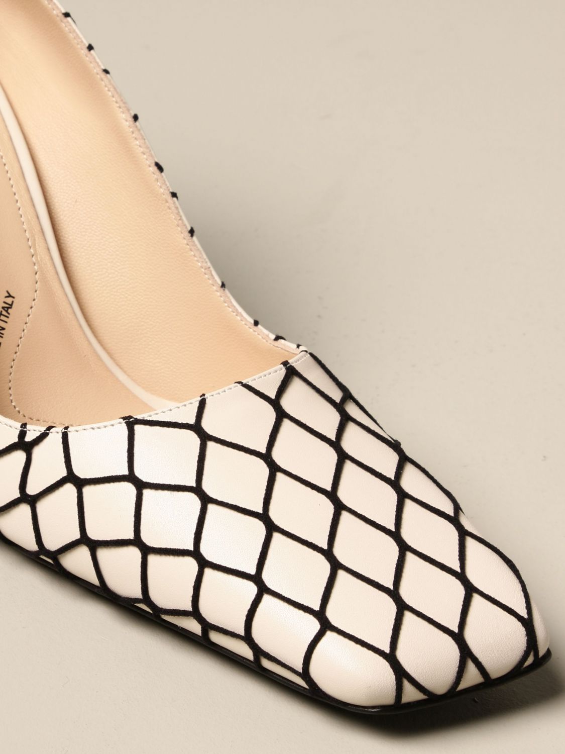 escarpin creme femme