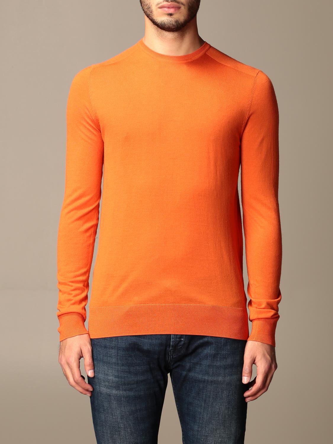 mens orange jumper uk