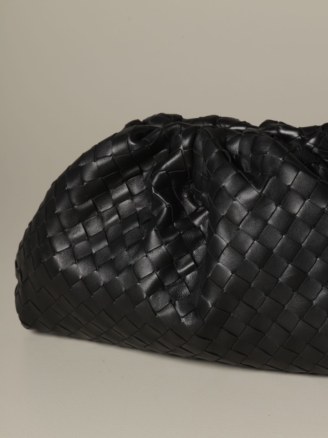 BOTTEGA VENETA: The pouch clutch in woven leather | Clutch Bottega ...