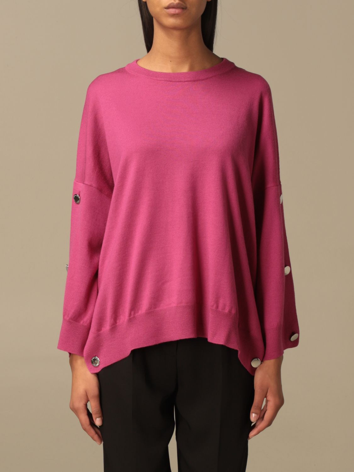 Sweater Boutique Moschino Women Violet 