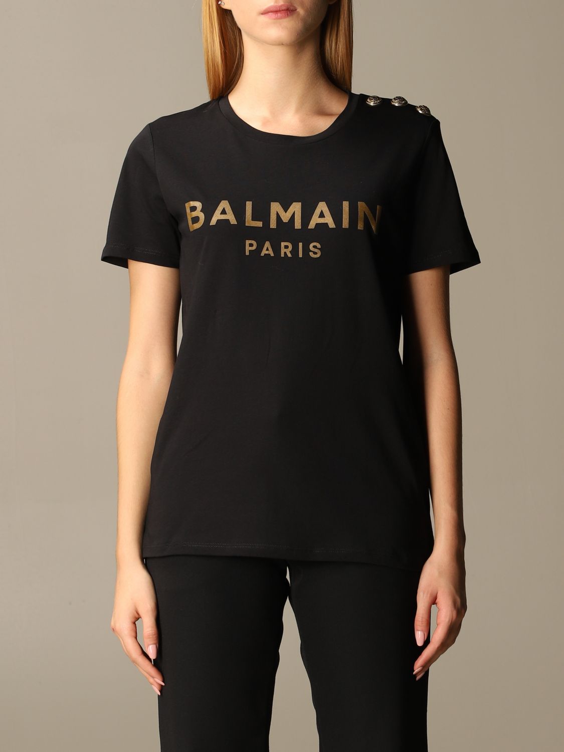 balmain paris t shirt women's