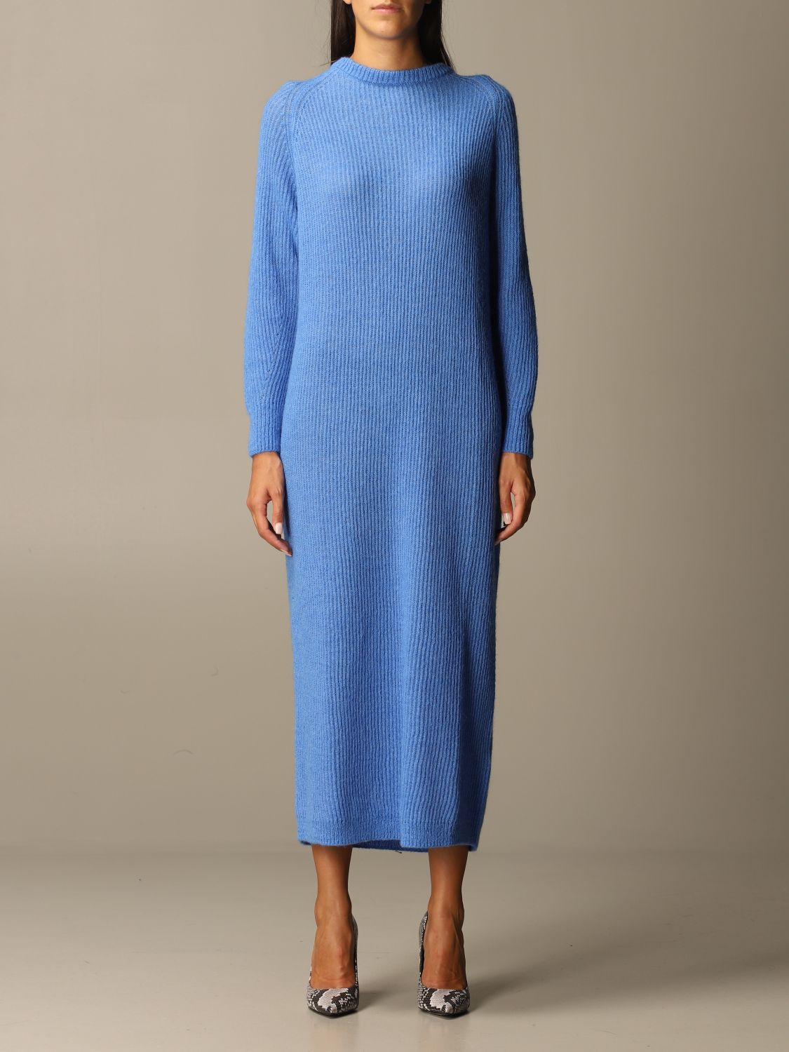 BE BLUMARINE dress for woman Blue Be Blumarine dress 22839 online