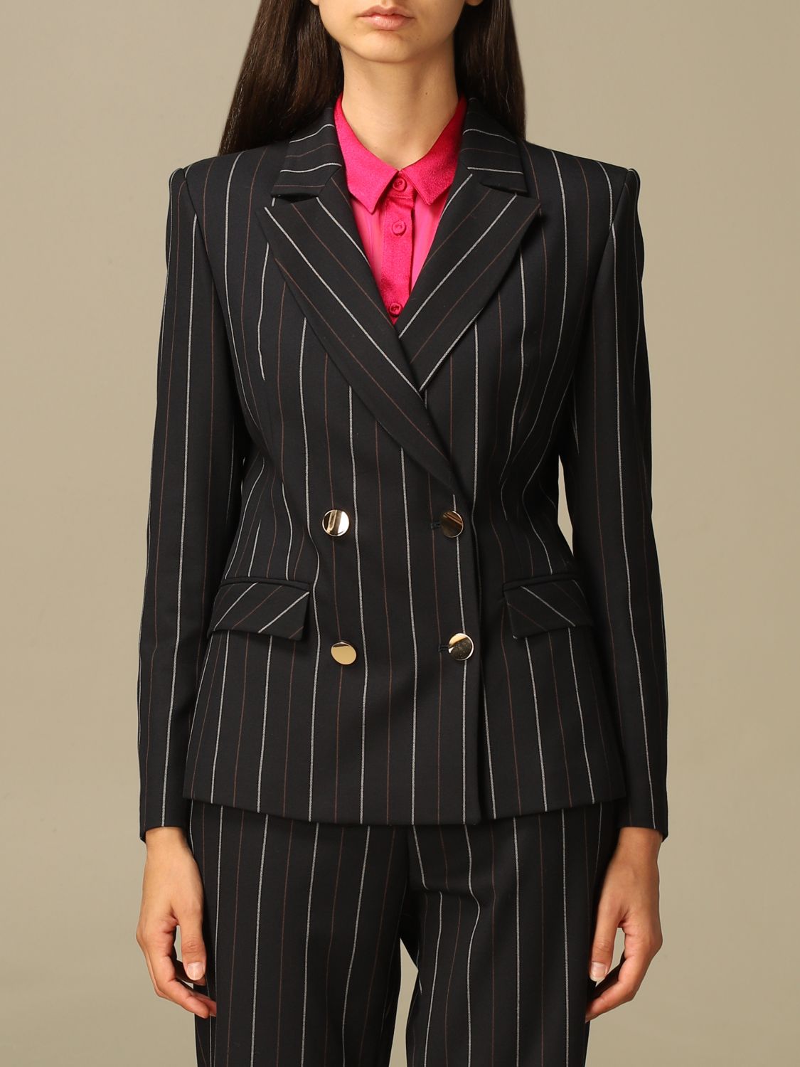 blazer femme bleu marine