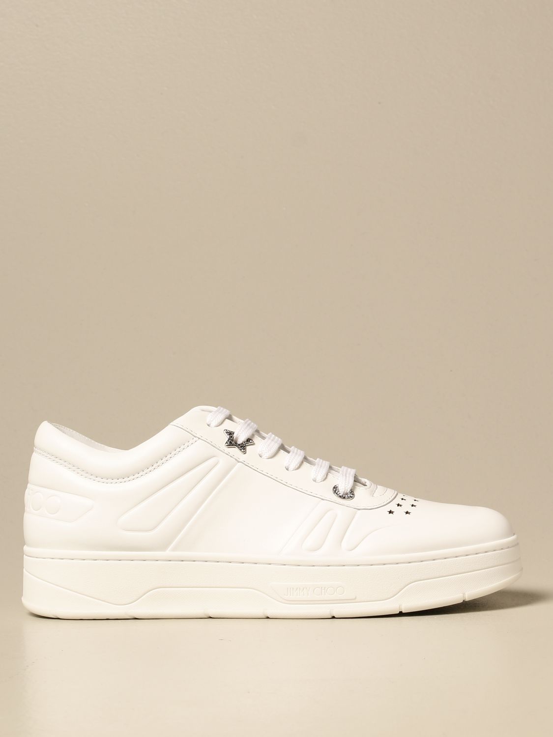 Hawaii / F Jimmy Choo sneakers in leather with stars