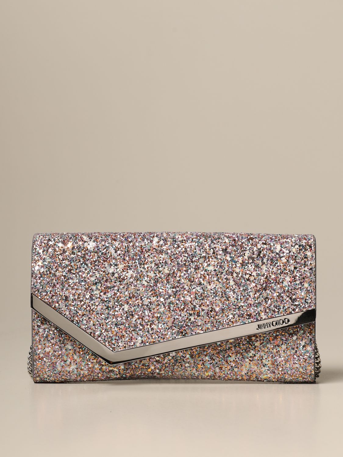 jimmy choo glitter bag