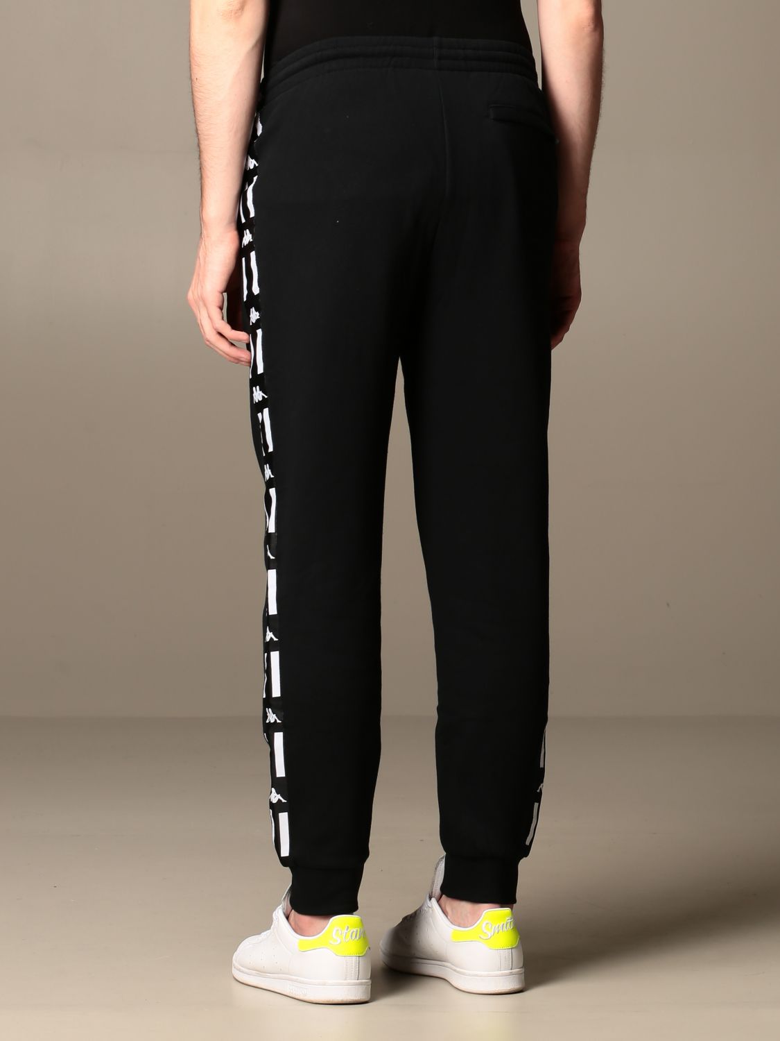 Kappa Outlet: Authentic uses joggers - Black | Kappa pants 304N120 online on