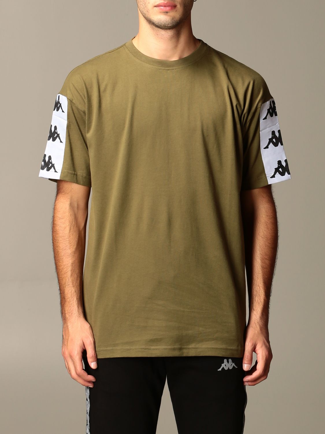 Outlet de Kappa: Camiseta para hombre, Militar | Camiseta Kappa 304TIJ0 línea en GIGLIO.COM
