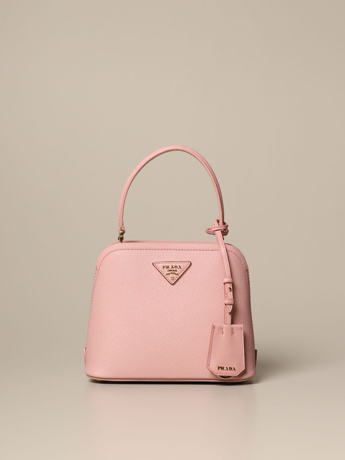 prada pink clutch bag