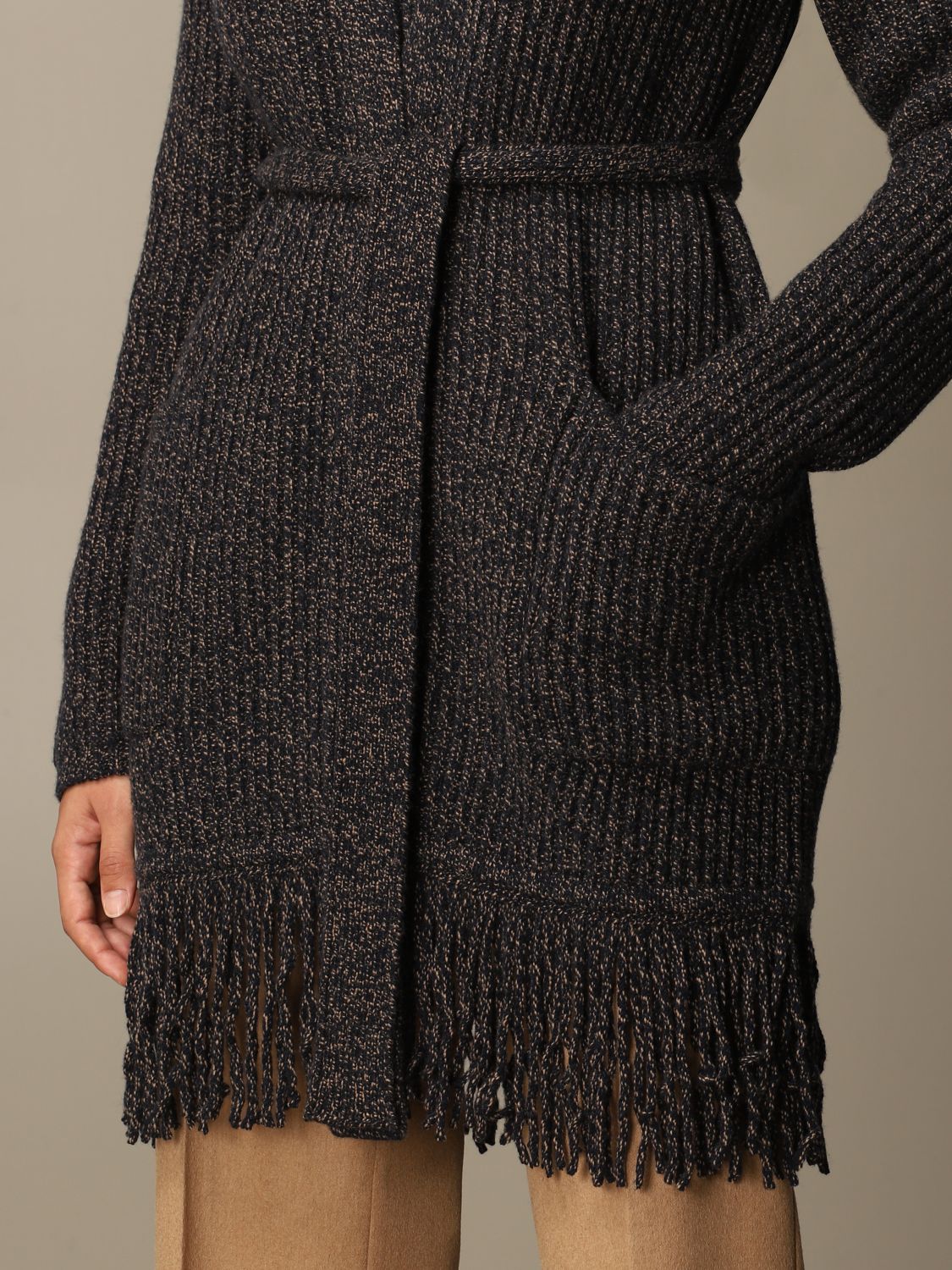 max mara houndstooth cardigan