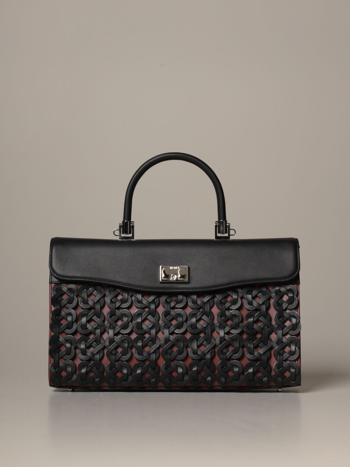 woven leather handbags on sale