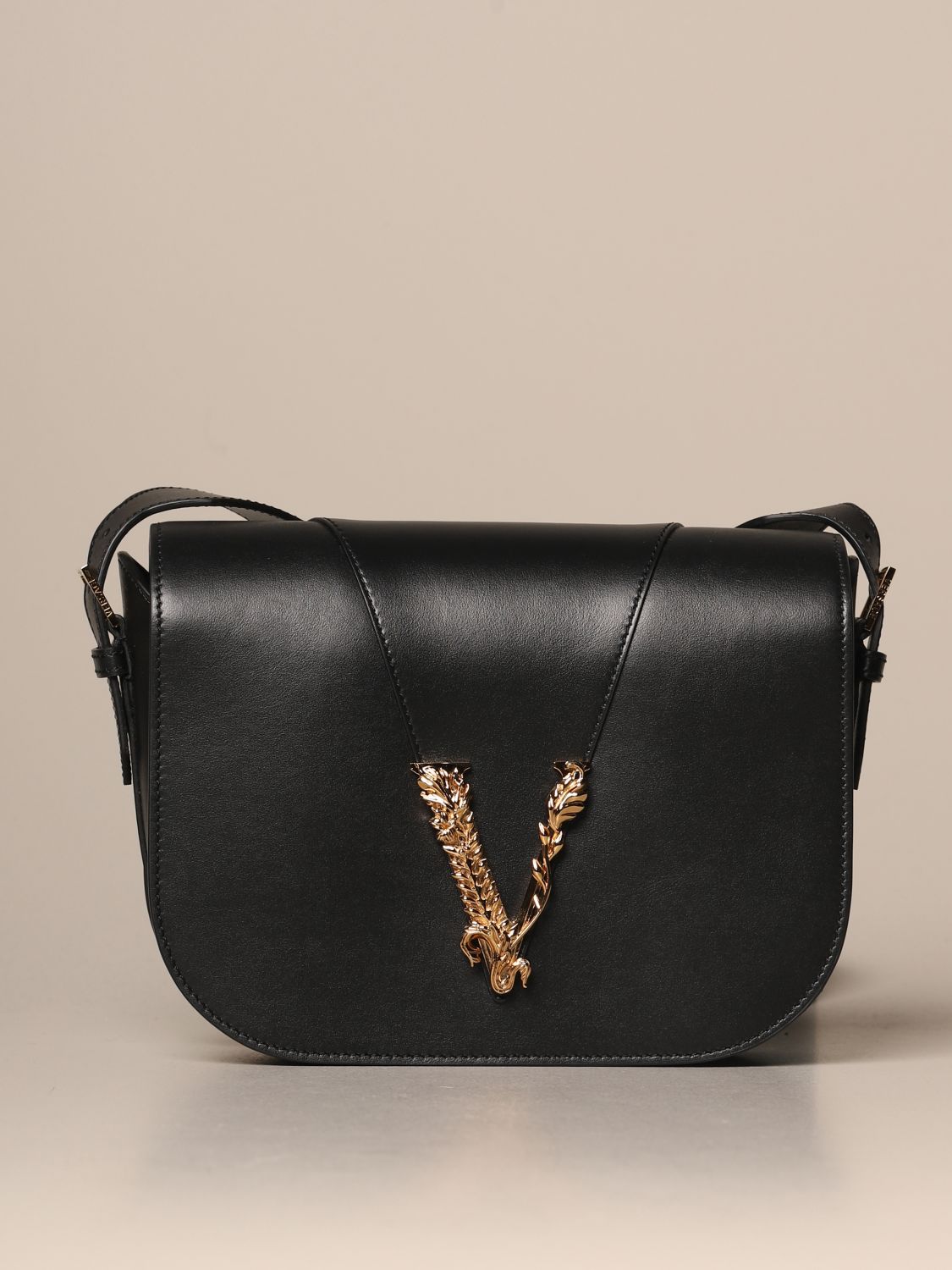 versace black crossbody bag