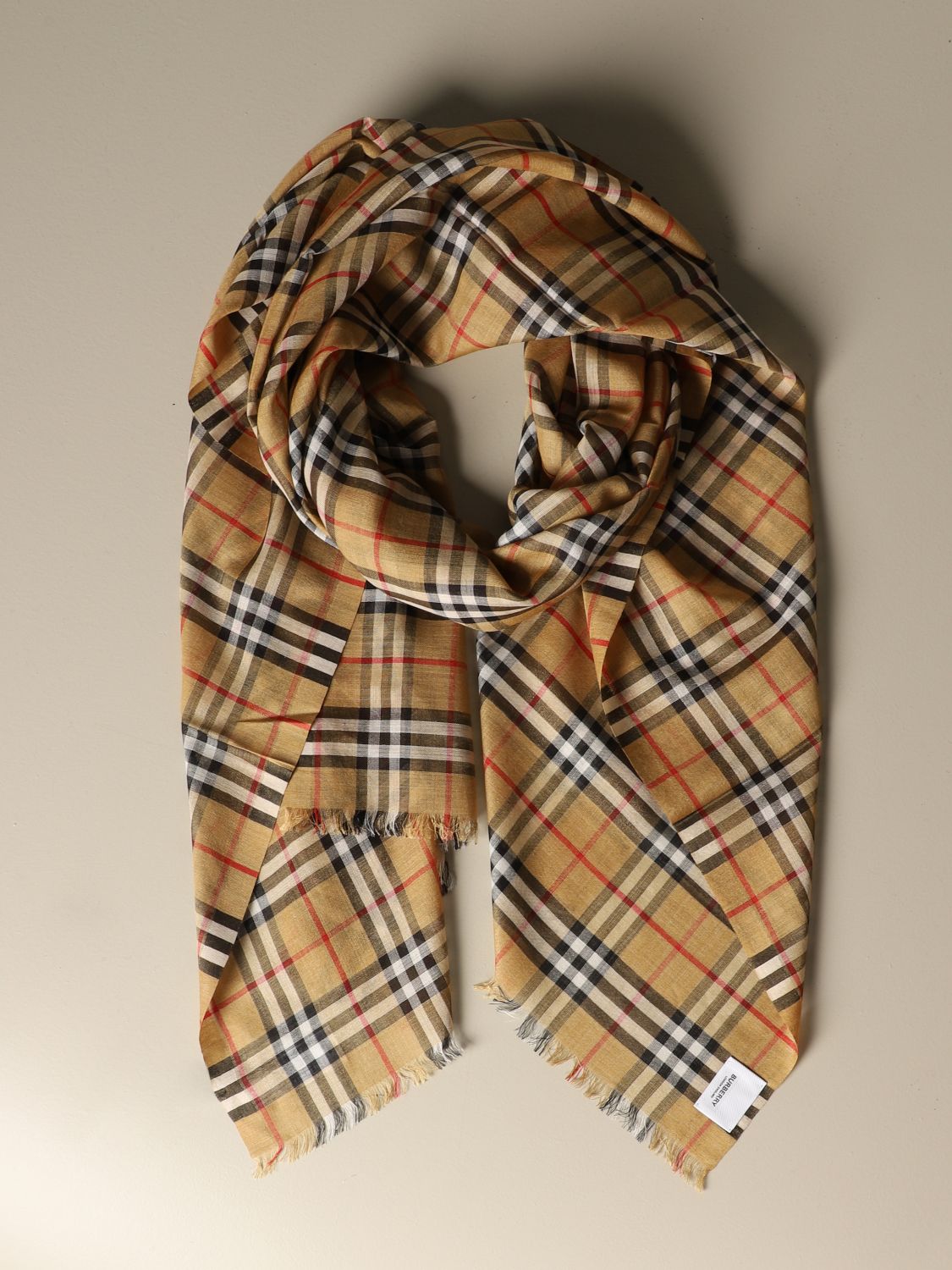 burberry neck scarf
