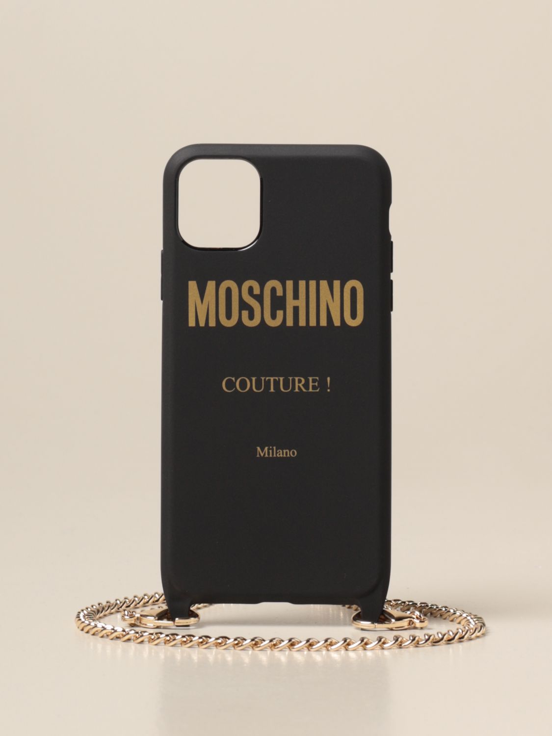 Moschino Couture Iphone 11 Pro Max Cover Case Moschino Couture Women Black Case Moschino Couture 7943 04 Giglio En