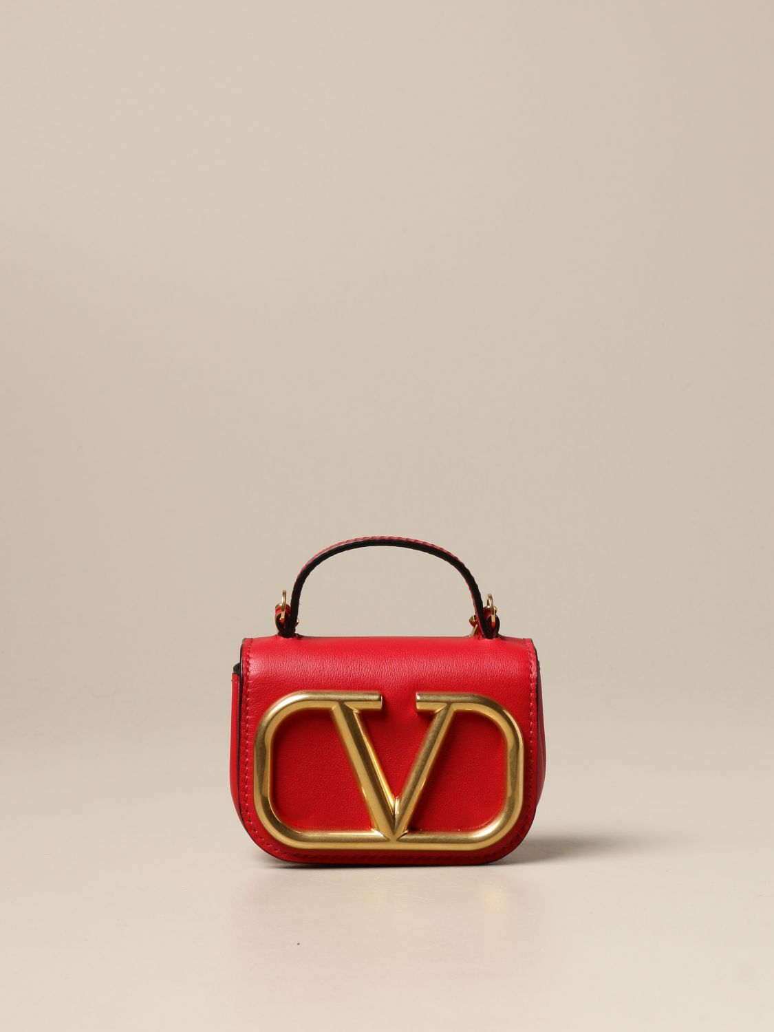 VALENTINO GARAVANI: Mini bag women - Red  Valentino Garavani mini bag  UW0P0U95 ZXL online at