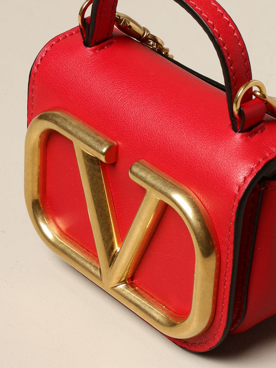 VALENTINO GARAVANI: Mini bag women - Red  Valentino Garavani mini bag  UW0P0U95 ZXL online at