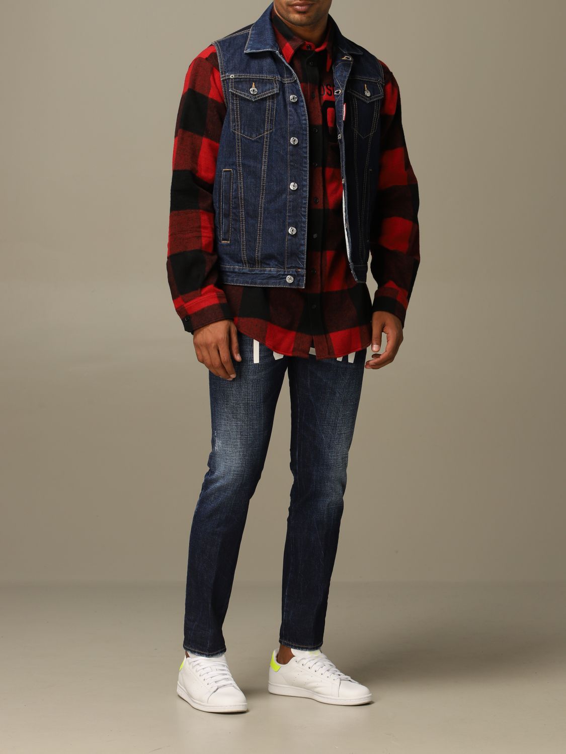 dsquared2 jeans flannels