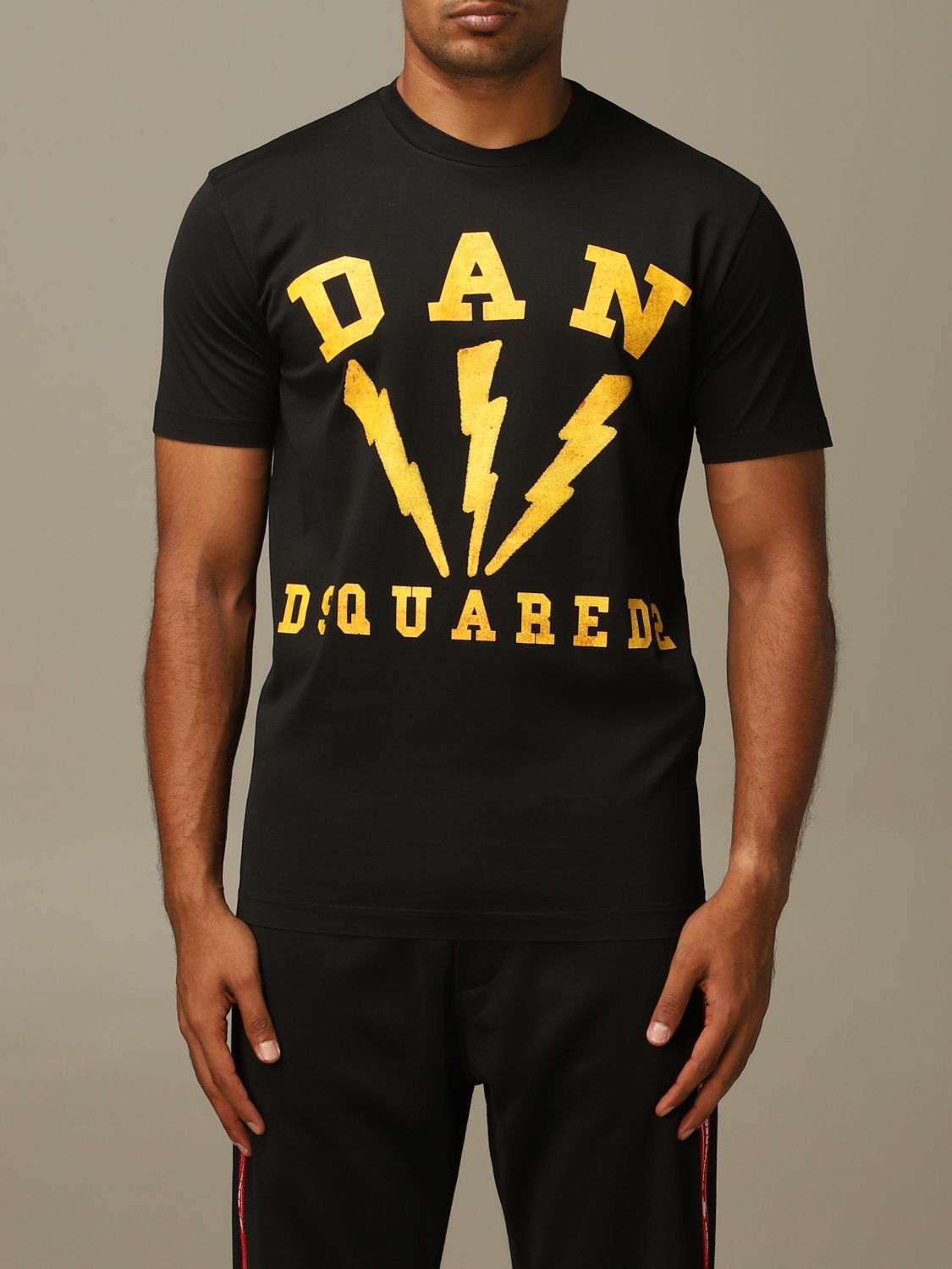 Dsquared2 crew neck t-shirt with Dan print