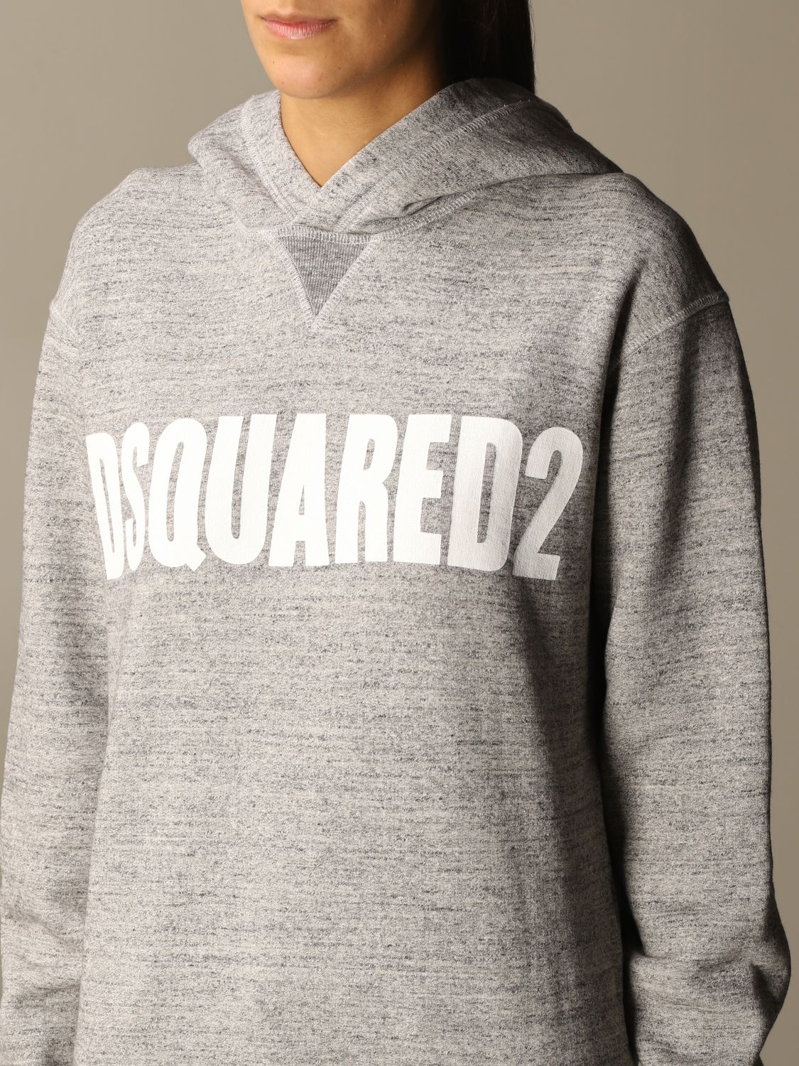 dsquared2 grey hoodie