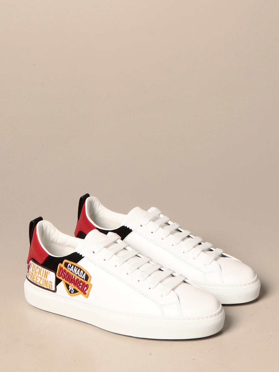 dsquared2 double sneakers