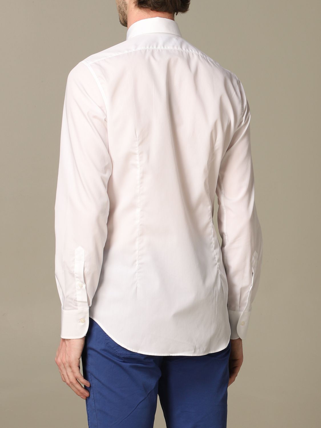 Xc Outlet: cotton shirt with embroidered logo - White | Xc shirt DV2 XD