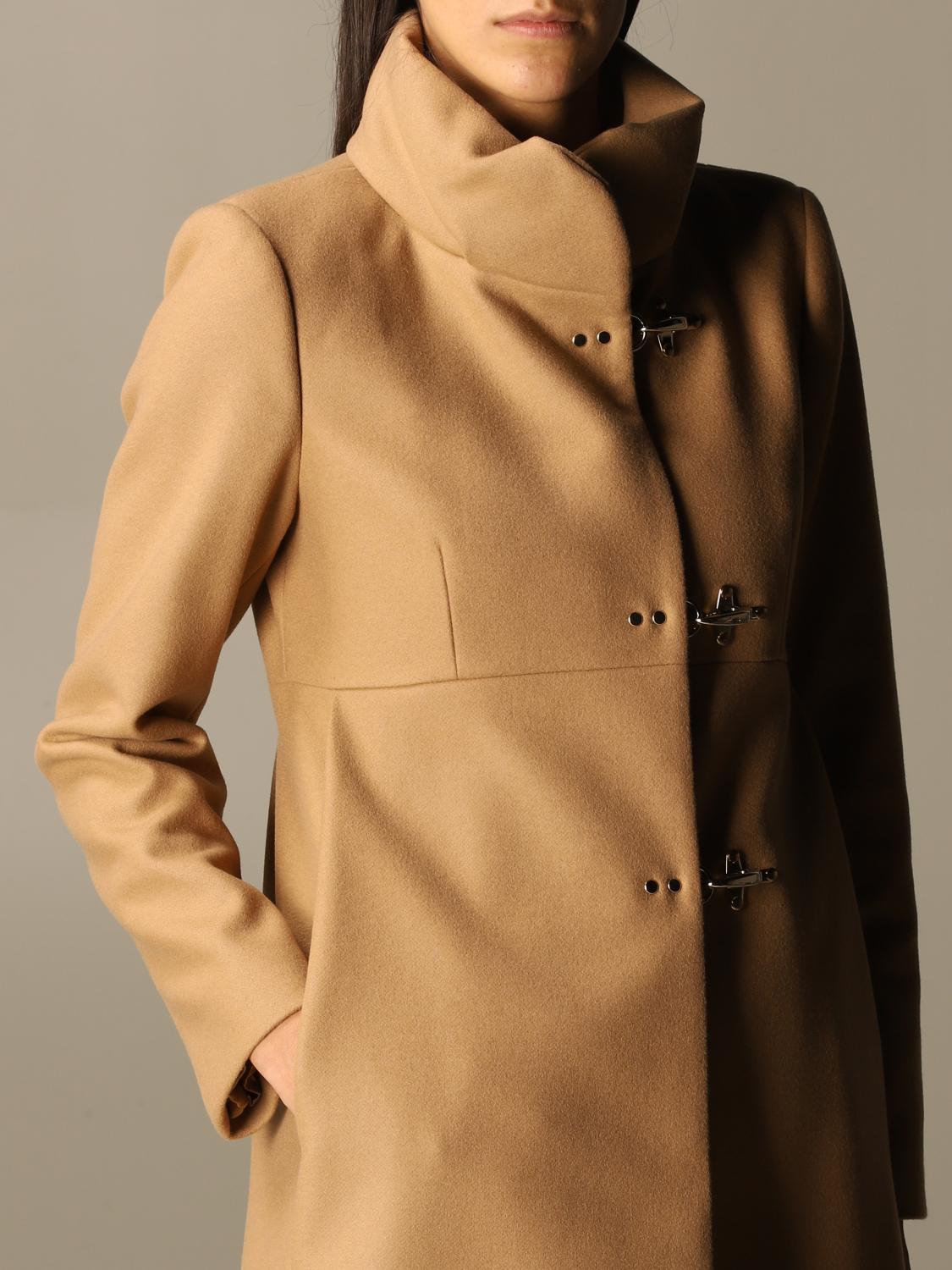 FAY Damen mantel Camel Fay Mantel NAW5041Y050 SGL online auf