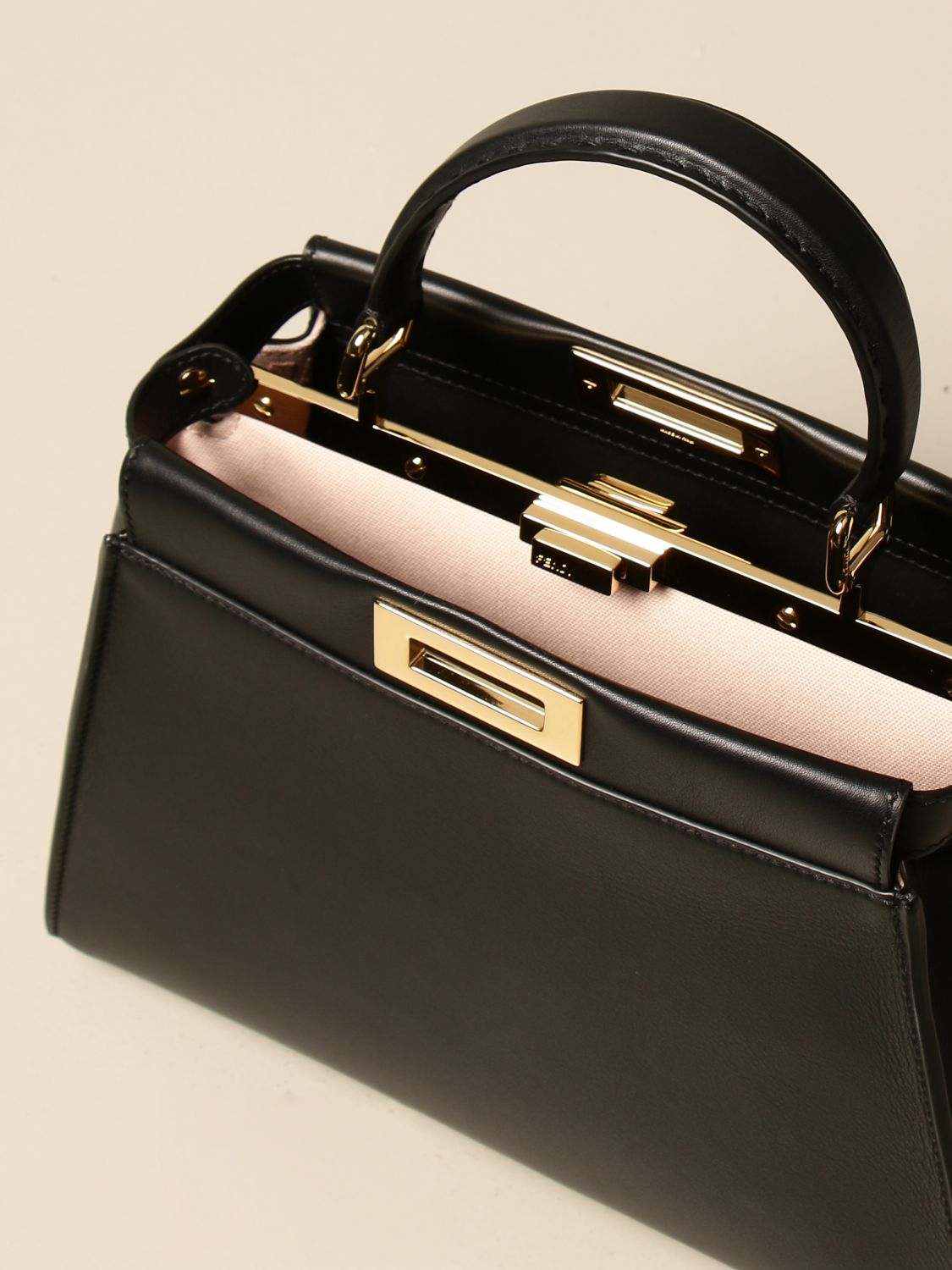 fendi leather tote