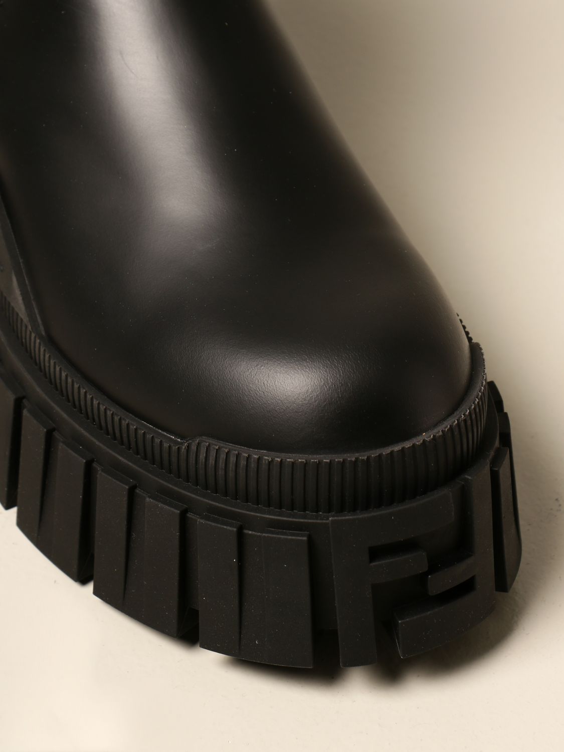 fendi leather boots