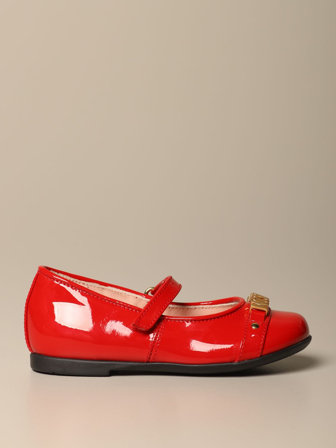 moschino red shoes