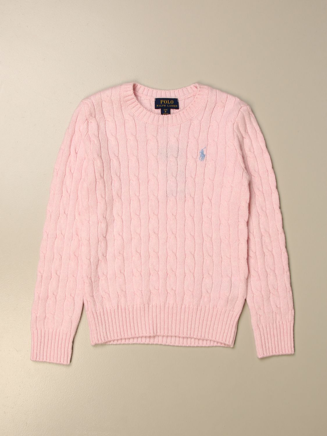 Polo Ralph Lauren Girl Outlet: crewneck pullover in wool and cashmere ...