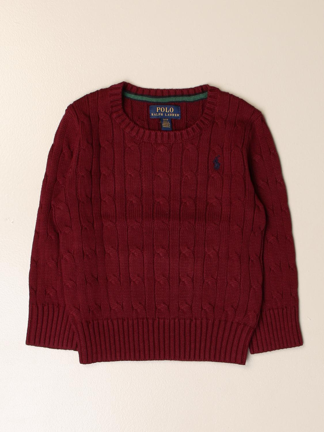 ralph lauren cable knit cotton sweater