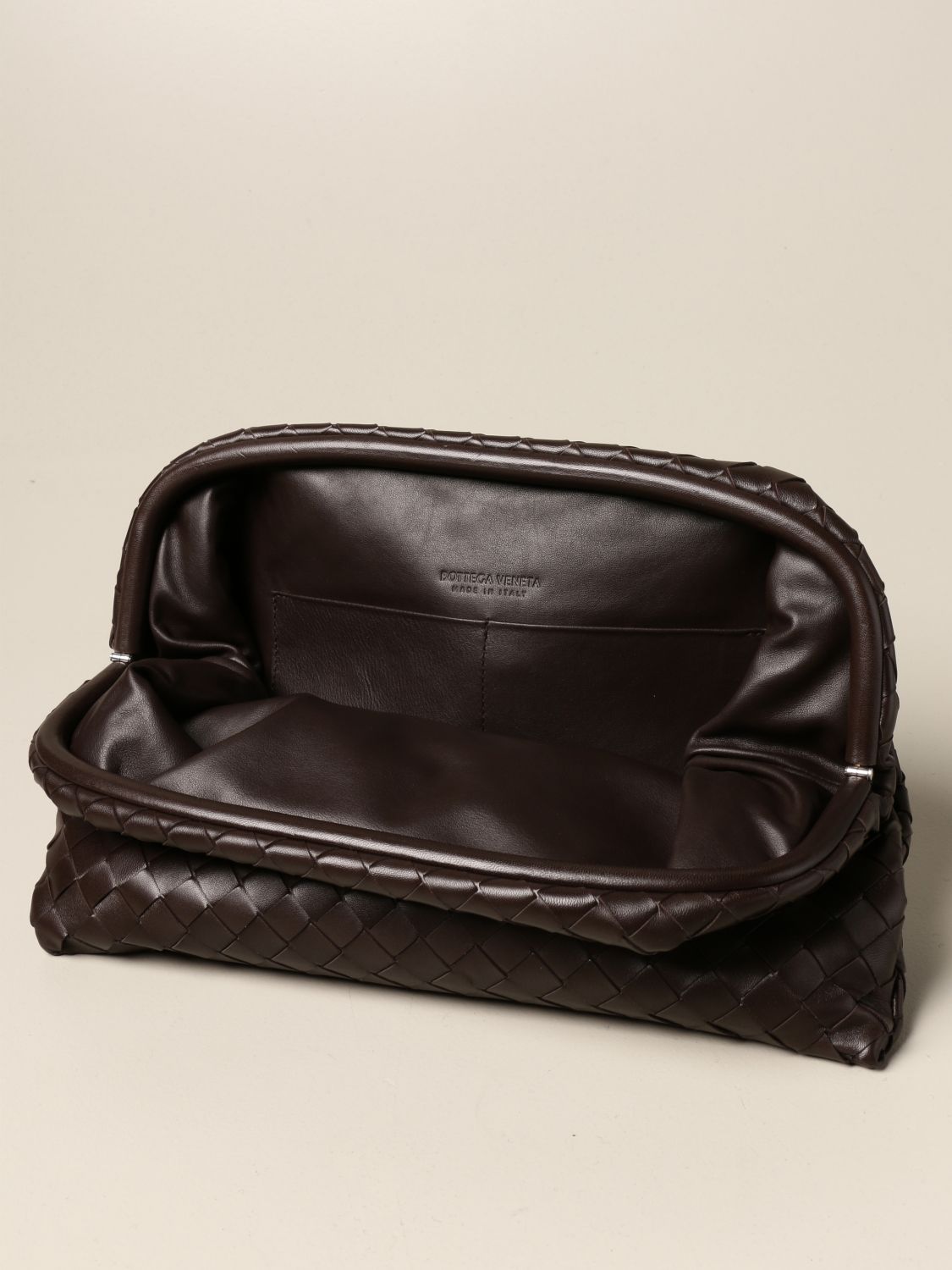 BOTTEGA VENETA: BV clutch bag in woven nappa | Briefcase Bottega Veneta ...