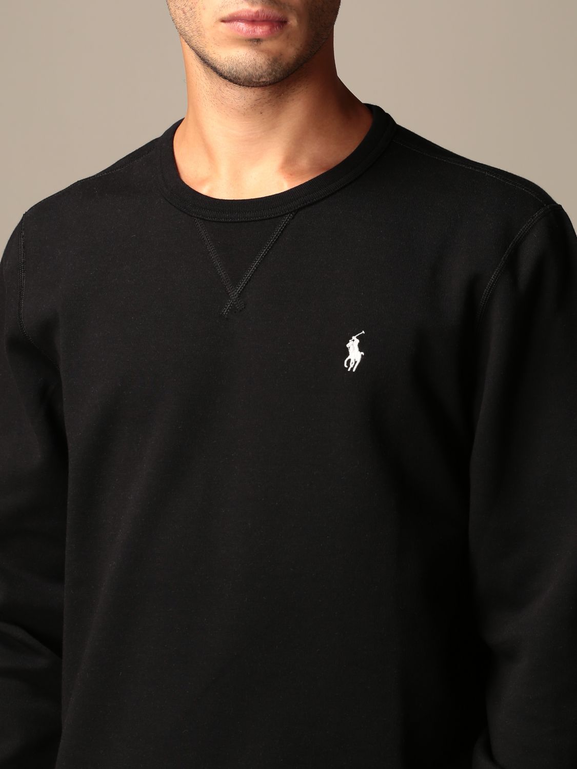 polo ralph lauren black sweatshirt