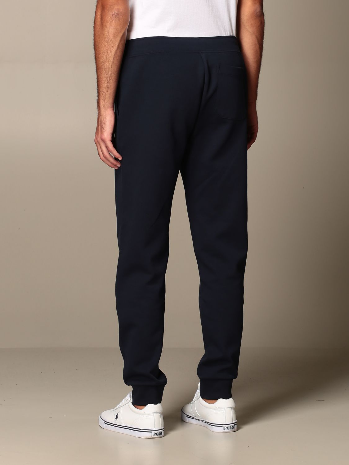 polo pants with logo all over