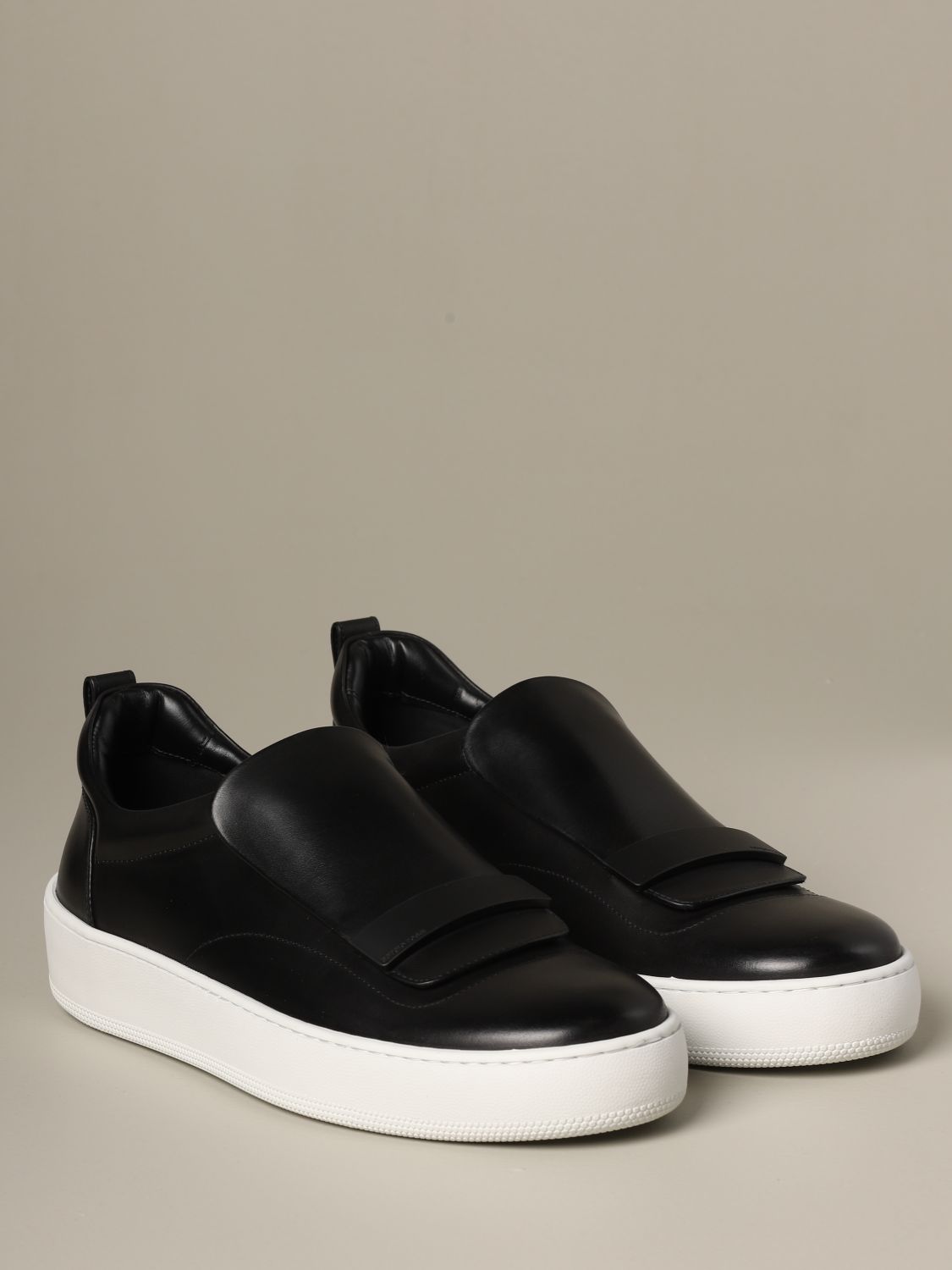 SERGIO ROSSI: Sr1 Addict sneakers in nappa leather - Black | Sneakers