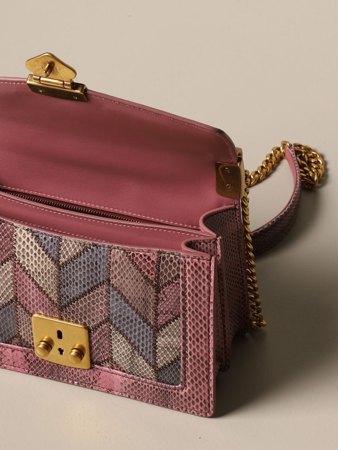 MIU MIU shoulder bag in ayers leather Pink Miu Miu crossbody bags