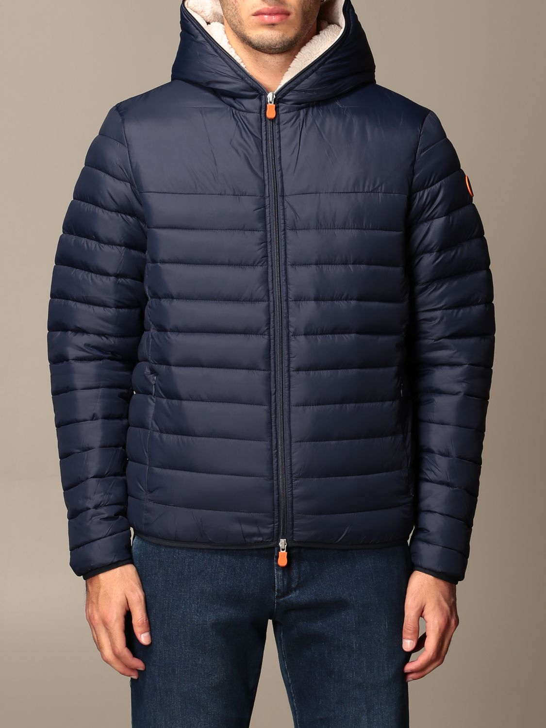 SAVE THE DUCK: jacket for men - Navy | Save The Duck jacket D3905M ...