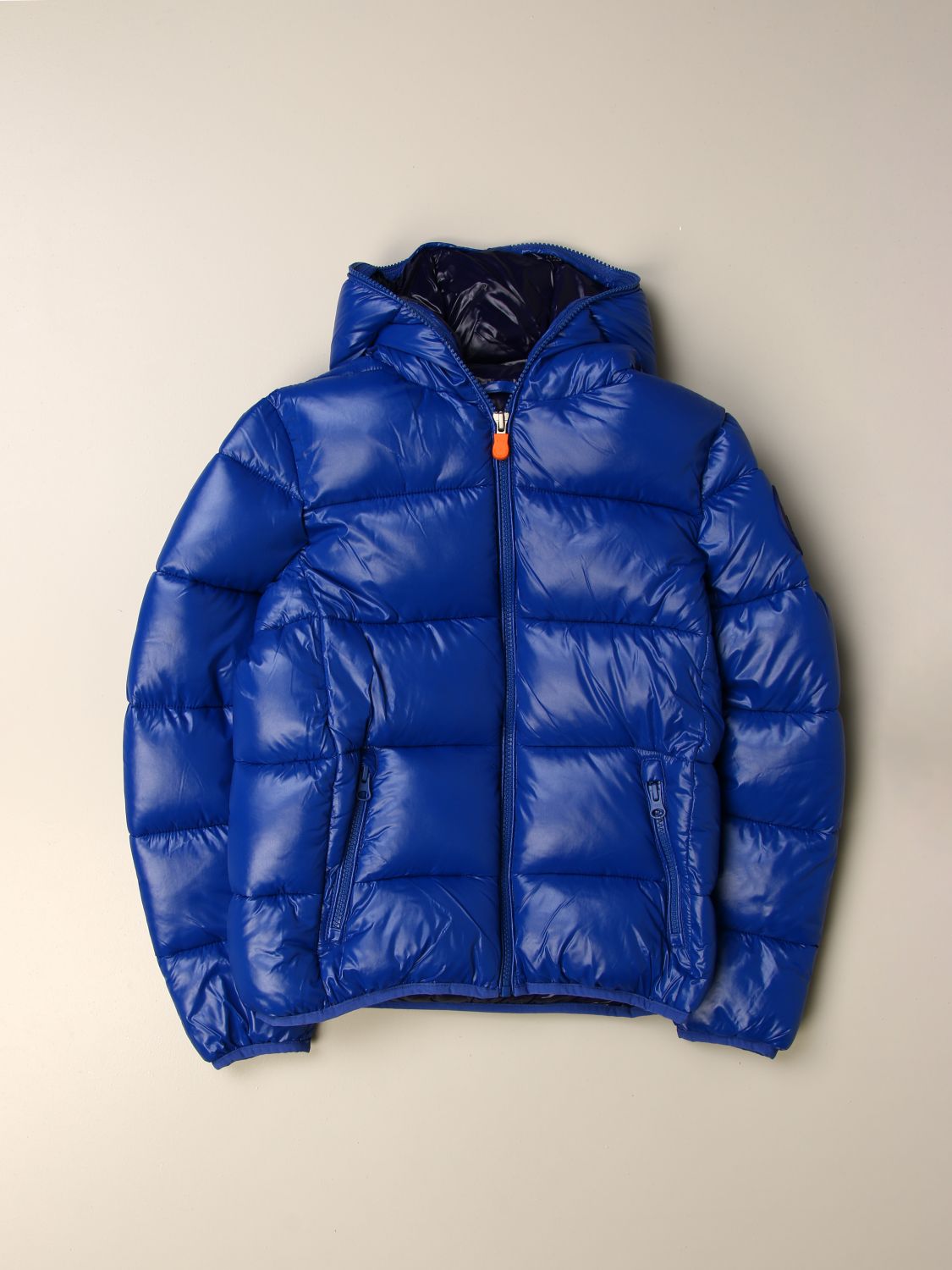 Save The Duck Outlet: jacket for boys - Blue 1 | Save The Duck jacket ...