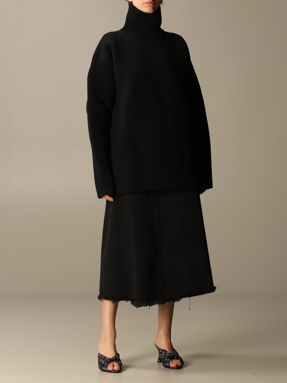 Pullover Balenciaga: Pullover damen Balenciaga schwarz 2