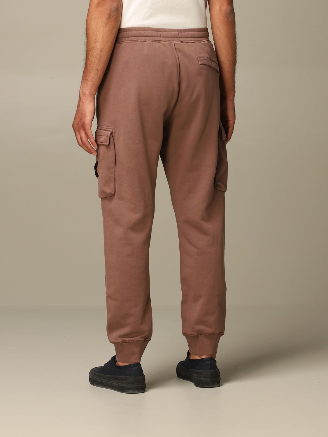 STONE ISLAND: jogging trousers with patch pockets | Pants Stone Island ...