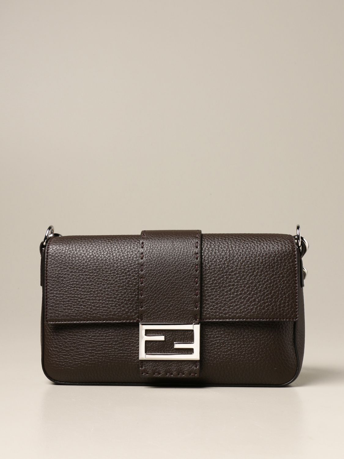 fendi belt bag brown