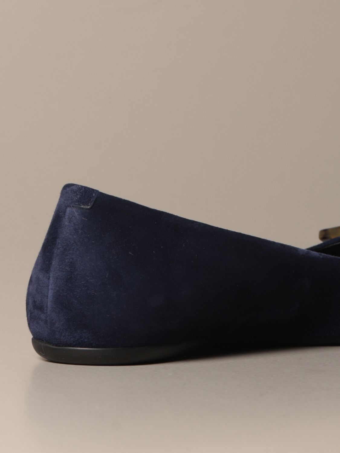 roger vivier velvet flats