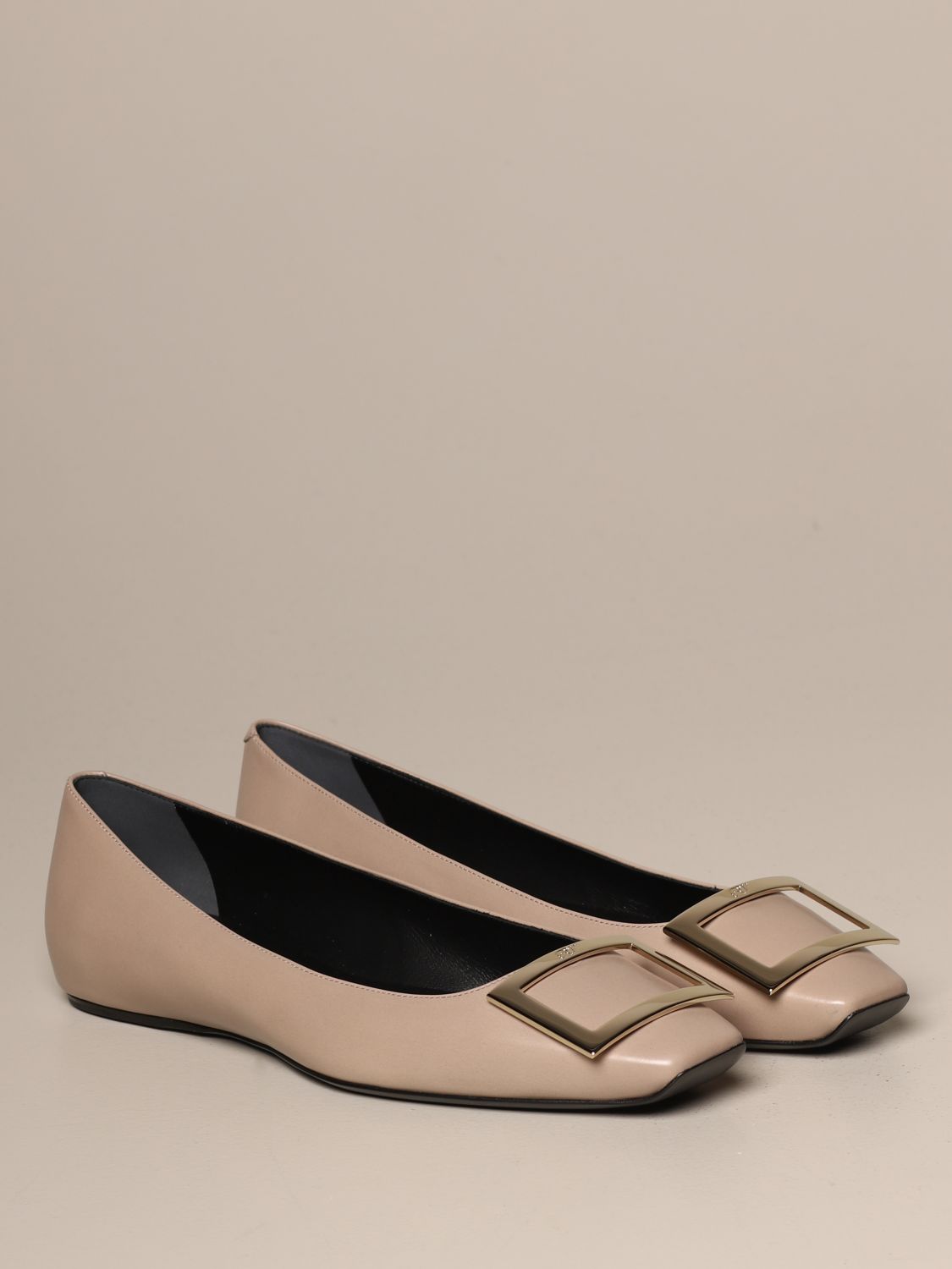 roger vivier trompette flats