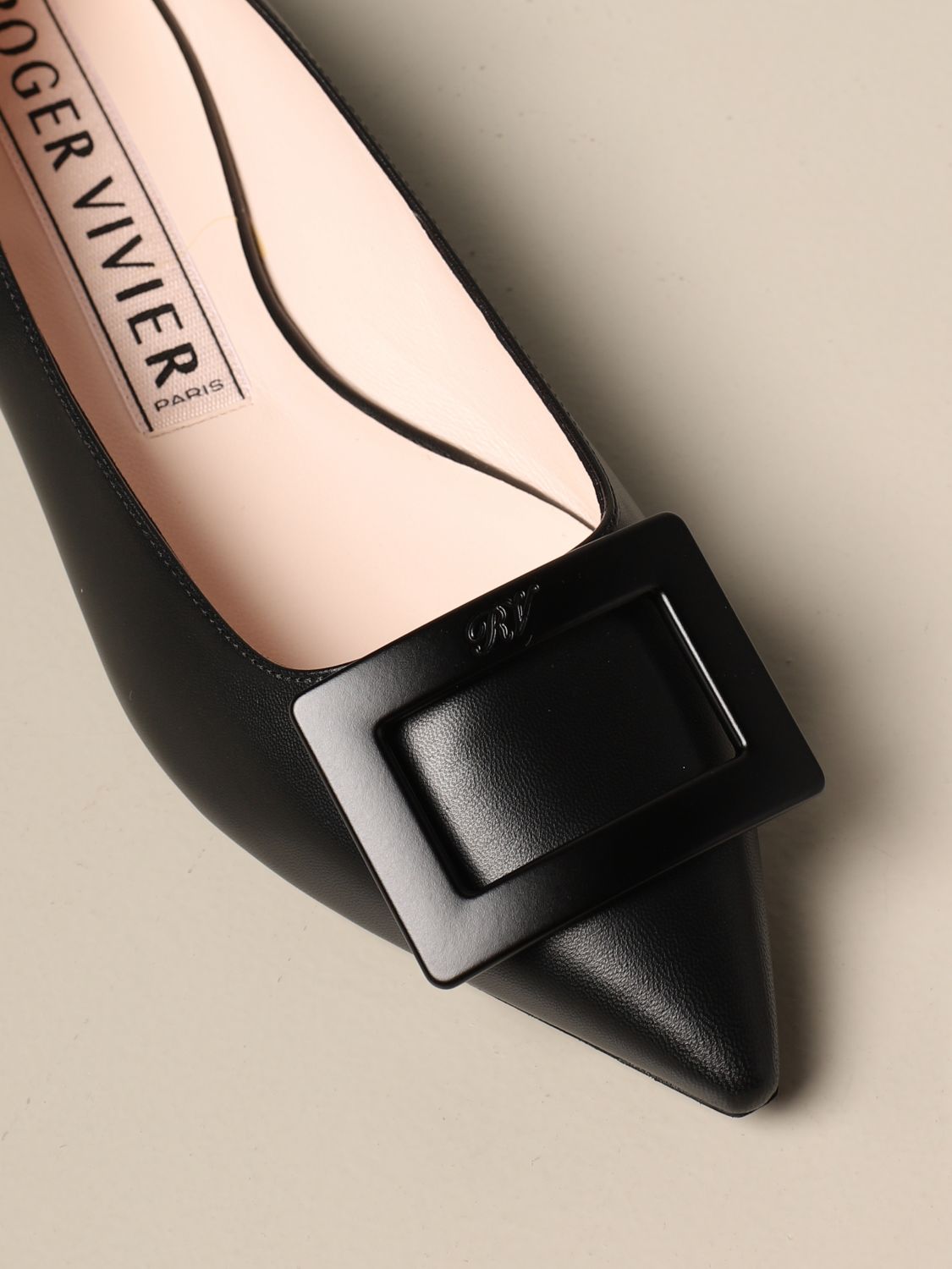 roger vivier flat shoes