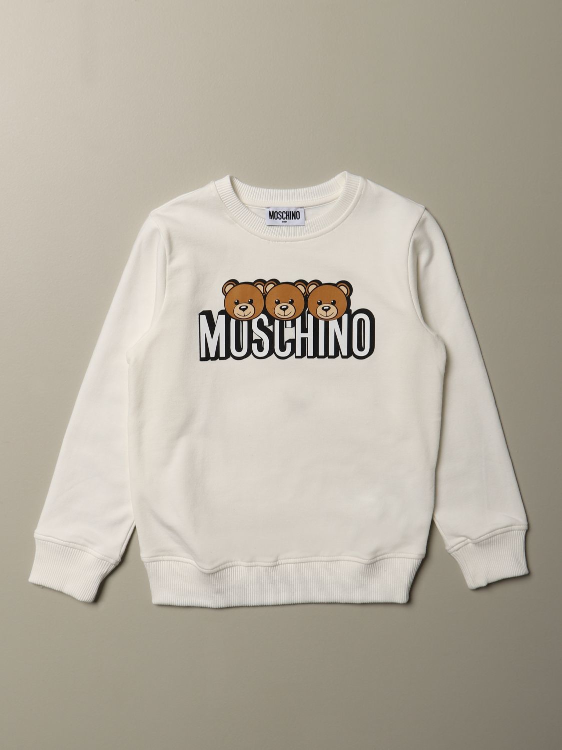 moschino jumper white