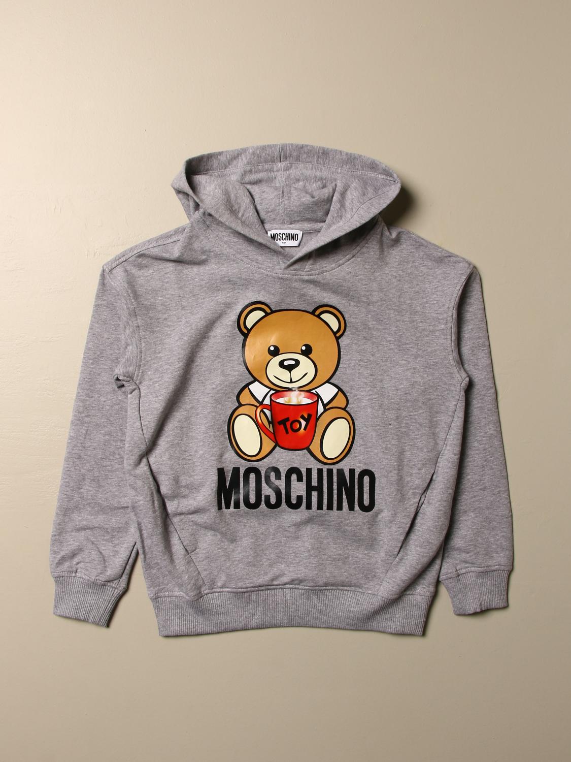 moschino hoodie kids
