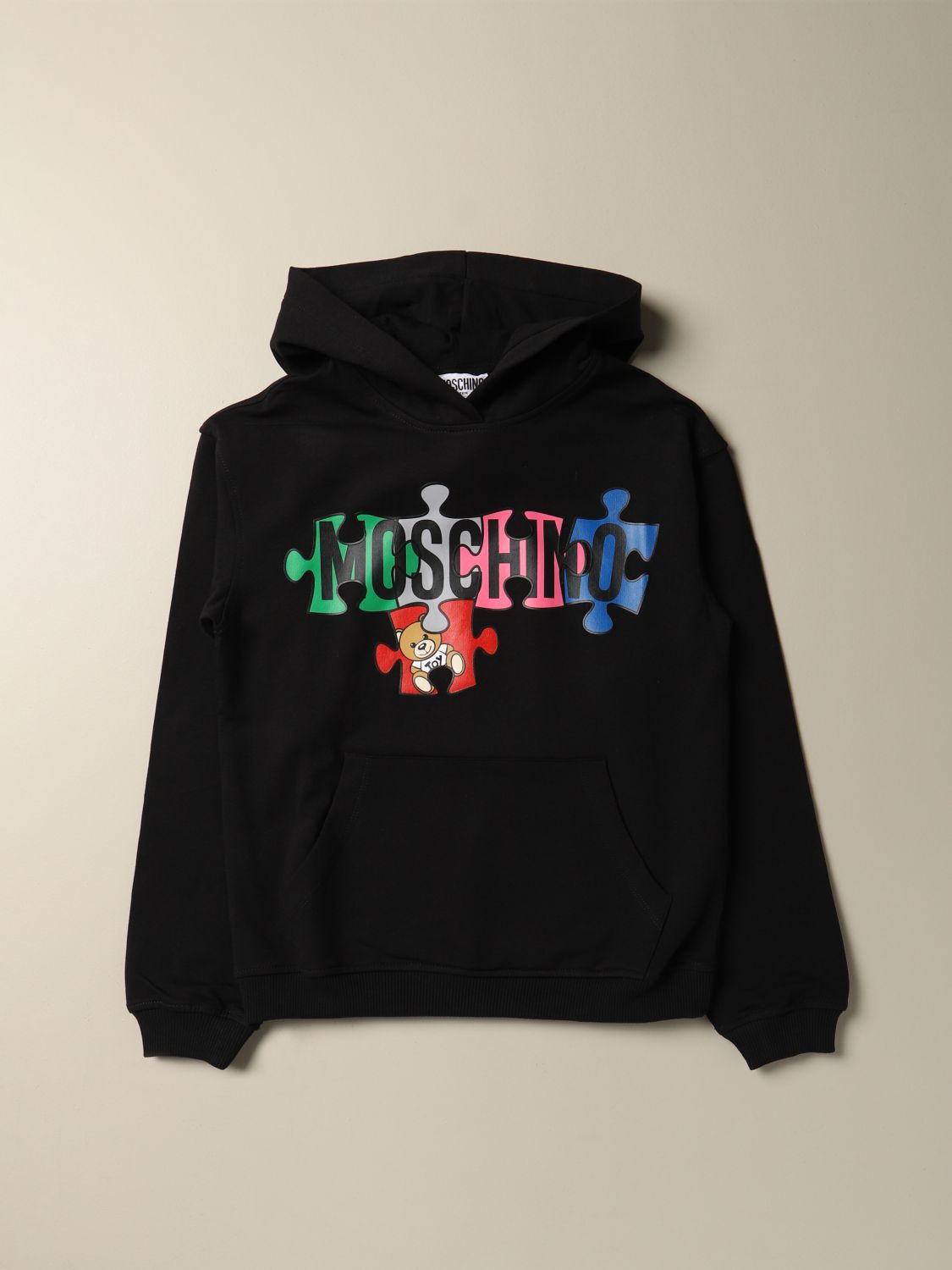 moschino kids hoodie