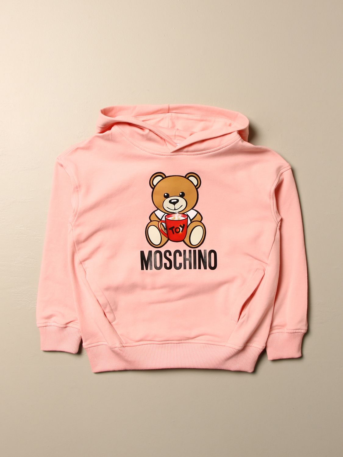 kids pink sweatshirt