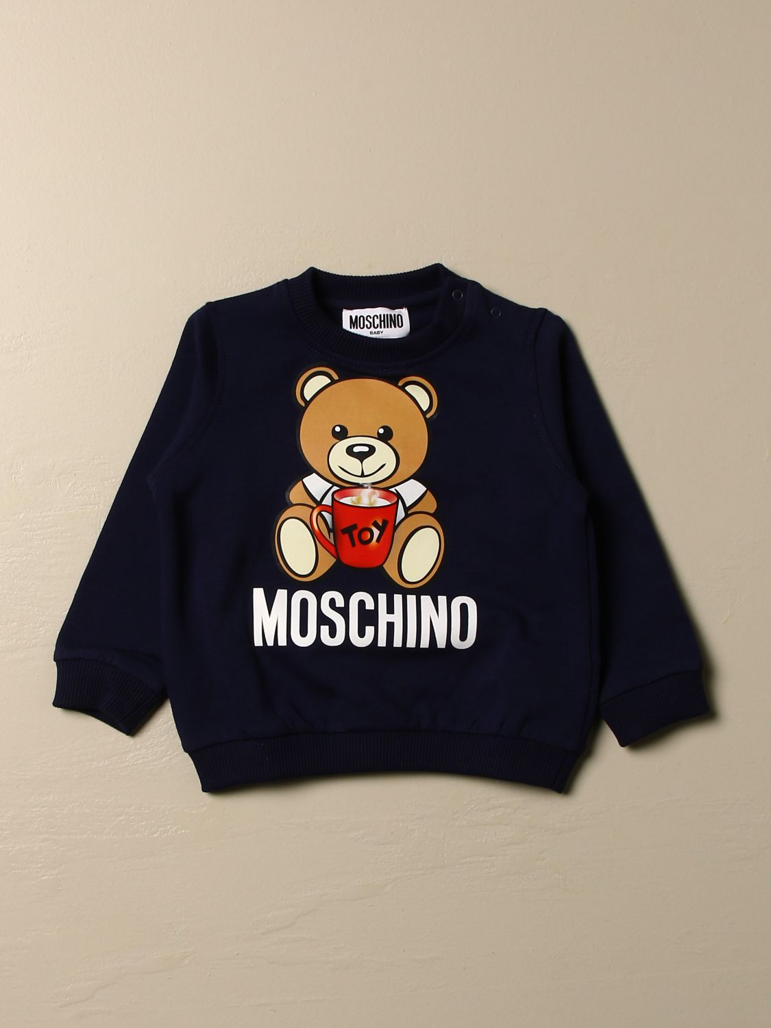 Teddy toy | Sweater Moschino Baby 